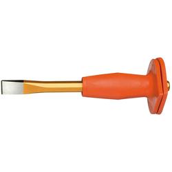 Bricklayer's chisel with protective hand guard 8733140