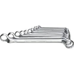Double-ended box wrench set 10-piece