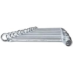 Double-ended box wrench set 12-piece