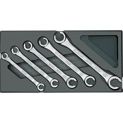 Double-ended box wrench set