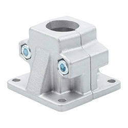 Base plate connector clamps, Aluminum 165-B30-2-BL