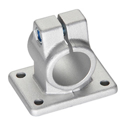 Flanged connector clamps, Steel