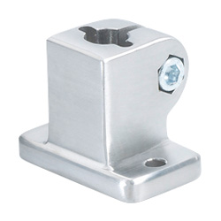 Stainless Steel-Base plate connector clamps 162.3-B14-2-NI