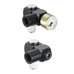 Bi-directional Fitting for Pneumatic Tools