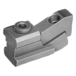 Flat clamp for T-slot, steel (04470-12, 04470-16, 04470-22)