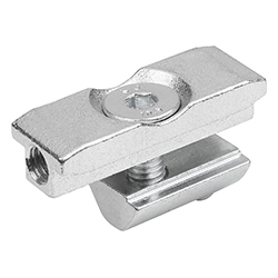 Slot key direct connectors Type I, steel galvanized (07075-01)