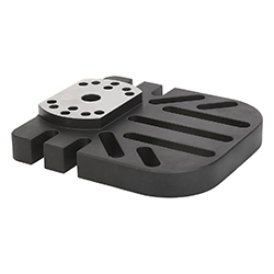 5-axis baseplate, large version, for general clamping system size 80mm, mild steel (42202)