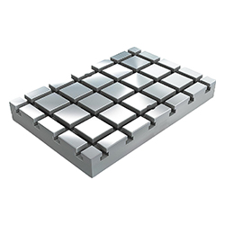 Baseplate with T-slot, form C, GJL300 (01126)