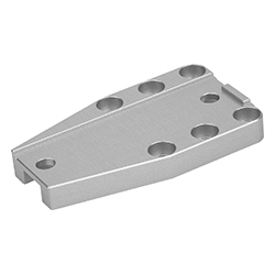 Carrier plate, aluminium anodised (33225)