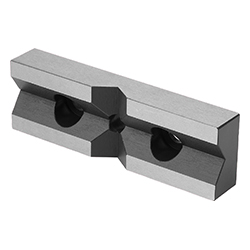 Prism jaw for centric vice, steel (41184)