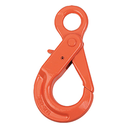 Safety load hook eye hook, form A steel (07792)