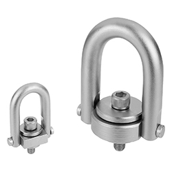 Hoist ring with Envirolox® coating, carbon steel (07735)