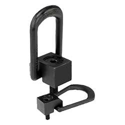 Hoist ring, carbon steel, with side swivel (07752)