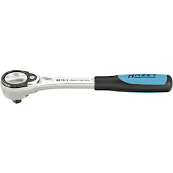 Ratchet Handle (Round Head, Precision Feed Type) Insertion Angle 9.5 mm