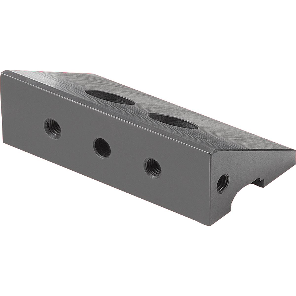 Attachment step jaws for centric vice, jaw width 80–125 mm, Form A (K1384)