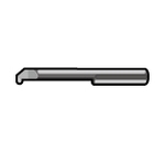 PICCO-CUT Small-Diameter Solid Bar 004, 005, 006, 007, Full-Rounded Type