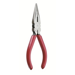 Long Nose Plier With Serrated Tip