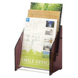 Pamphlet Stand, Standard: A4 Size, 1 Column, 3 Rows