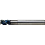 Endmill with 3 Carbide Flutes and Corner Radius for Aluminum Alloys Strong Type ALERT-3DLC ALERT-30810R