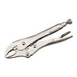 "Curved Jaw-Type Locking Pliers" (with Wire Cutter) 100WR