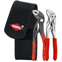 Mini pliers set in belt tool pouch
