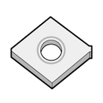 Diamond Shape 80° / Negative CBN Diamond CNGA CNGA120404MEF-KBN475
