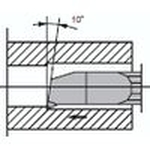 VNB-S Type (Inner Diameter Machined) [Corner R (rε) Flathead Tolerance] VNBR0420-01S-PR1225
