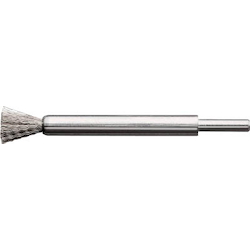 End Brush (Shaft Diameter 6 mm / Steel Wire)