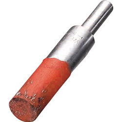 End Type Brush with Safety Shaft (Shaft Diameter 6 mm / Steel Wire) 451160