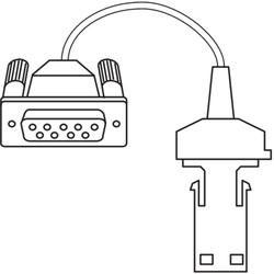 16 ESv Data connection cable RS232C (2 m)