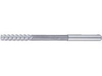 High-Speed Steel High Helical Reamer, Right Blade with 60° Left Spiral, 0.01 mm Unit Designation Model HHHR-2.03
