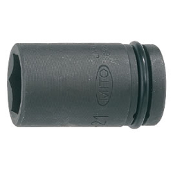 Impact Wrench Socket (Semi-Long, For Car Tires) Hex mm P4SL-□
