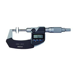 Digital Disc Micrometer, IP65, Non-Rotating Spindle