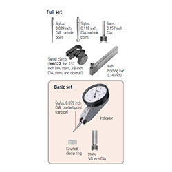 Dial Test Indicator, Horizontal Type, with Bracket