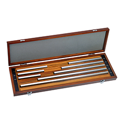 Gauge Block Set 8 pcs., Inch, Inspection Certification, ASME