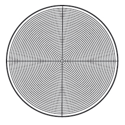 Reticle for TM