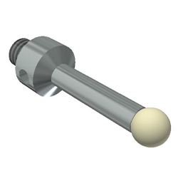 Stylus M4 Zirconium Oxide Ball, Stainless Steel Stem