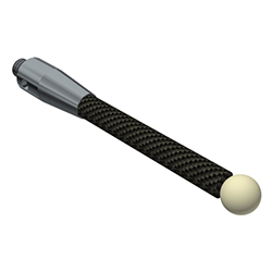 Stylus M4 Zirconium Oxide Ball, Carbon Fiber Stem