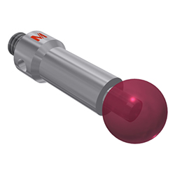 Stylus M4 Ruby Ball, Stainless Steel Stem