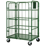 Roller containers, grid trolleys