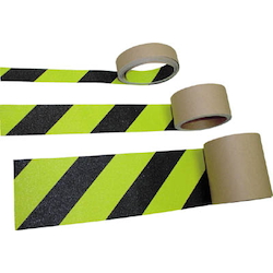 Fluorescent Non-Slip Tape Zebra Type (Flat Surfaces / Hazard Indicator)