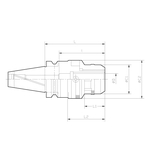 3LOCK Zero Fit Type Milling Chuck