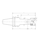 Balance Cut Boring Bar (RAC) CN Type Inserts for Iron / Cast Metal