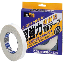 Heavy Duty Double-Sided Tape for Rough Surfaces, Thin Type (Box)