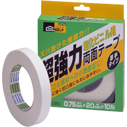 Heavy Duty Double-Sided Tape for Polyvinyl Chloride Applications, Thick Type (Box)