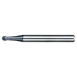 MACH225 MUGEN-COATING High Speed Ball End Mill for Hardened Steels MACH225-R0.2-1-4