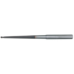 MUGEN-COATING Extra Long Tapered Neck Ball End Mill MRBTN230L