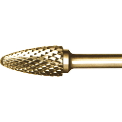 Carbide Rotary Cutter, Round-Tip Bud Shape