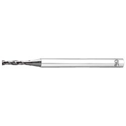 2-Flute, Long for Steel / Aluminum Alloy / Plus Check, CRN-EDL-4