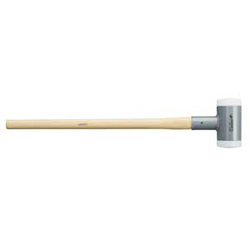SUPERCRAFT sledge hammer, with vibration-reducing, ergonomic and varnished Hickory handle